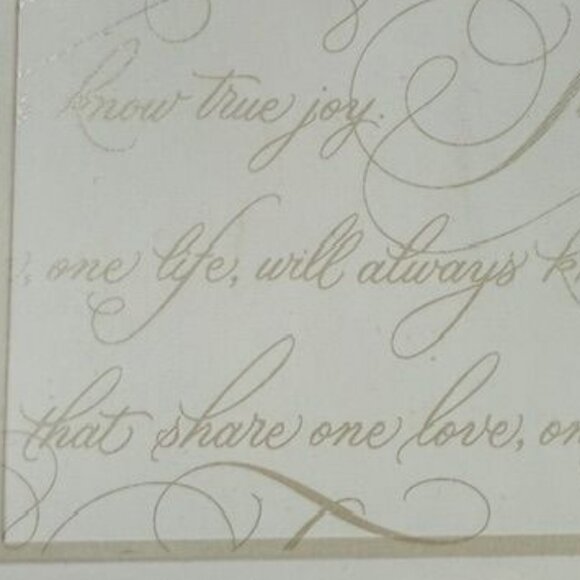 Vintage Hallmark Wedding Album 'And Two Shall Become One' Mark 10:8 Ivory Gold - Picture 4 of 16